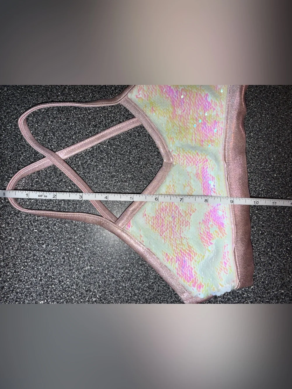 California Kisses Iridescent 2 Piece Dance Set Size Child Medium